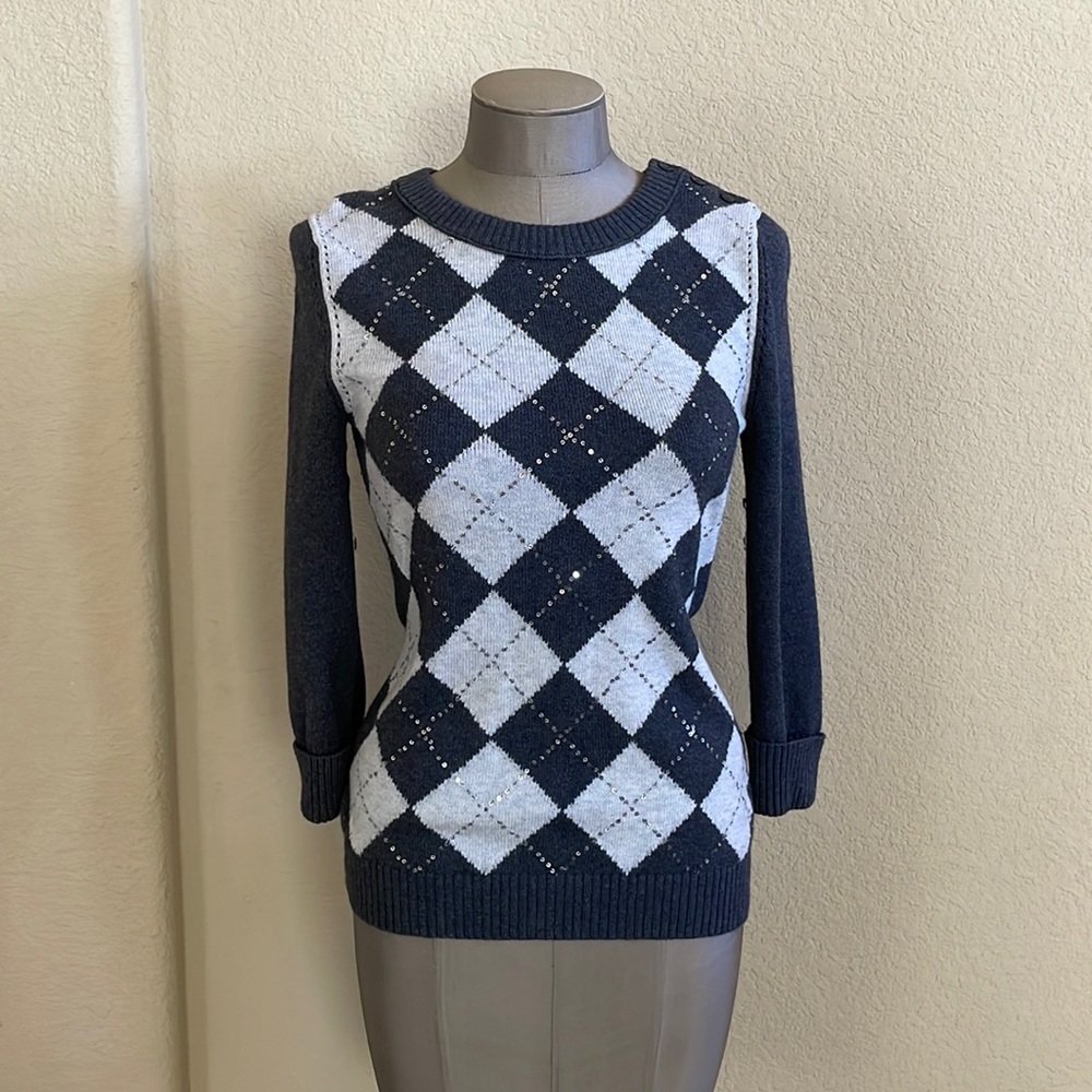 Banana Republic Argyle Sweater